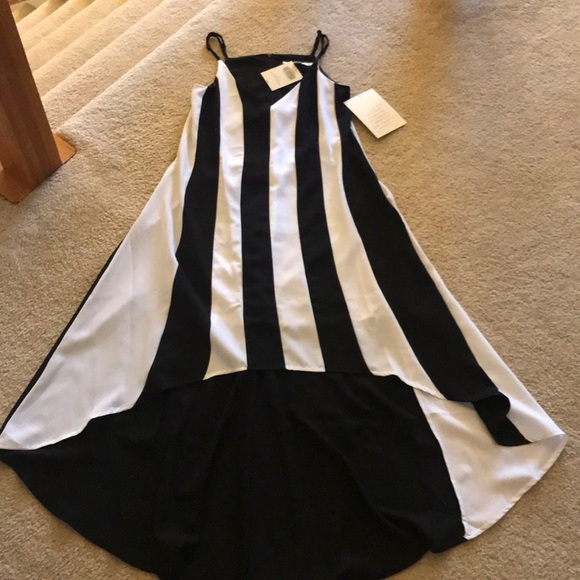 Boston Proper Dresses & Skirts - Boston Proper stripe flowy high low summer dress